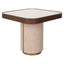 End table Willox brown  including glass