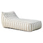 Outdoor daybed Solada ecru stripe