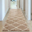 Moroccan Beige Shaggy Rug | 520