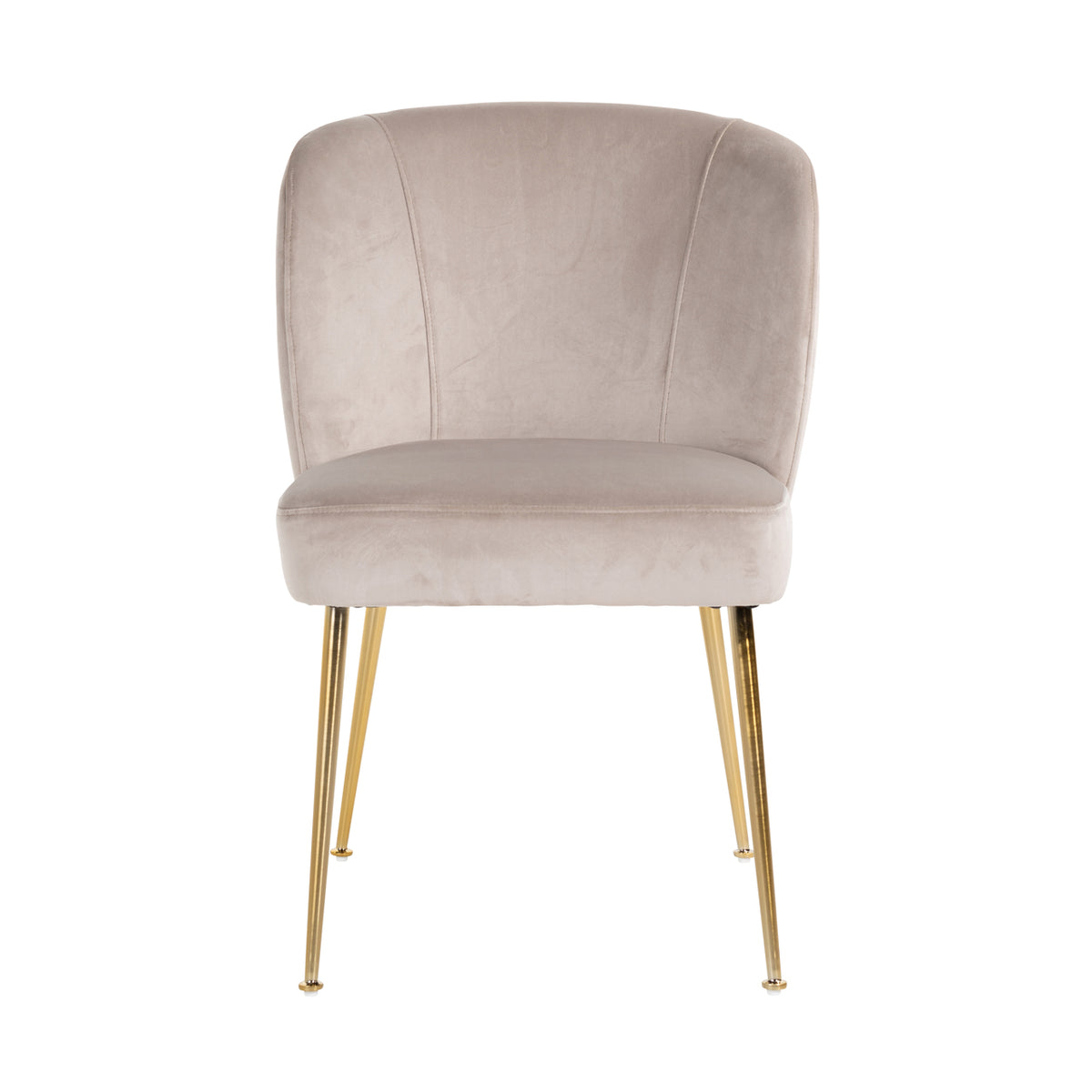 Dining chair Cannon khaki velvet