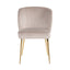 Dining chair Cannon khaki velvet