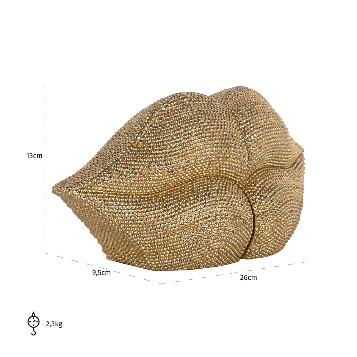 Bookstands Kiss gold gold