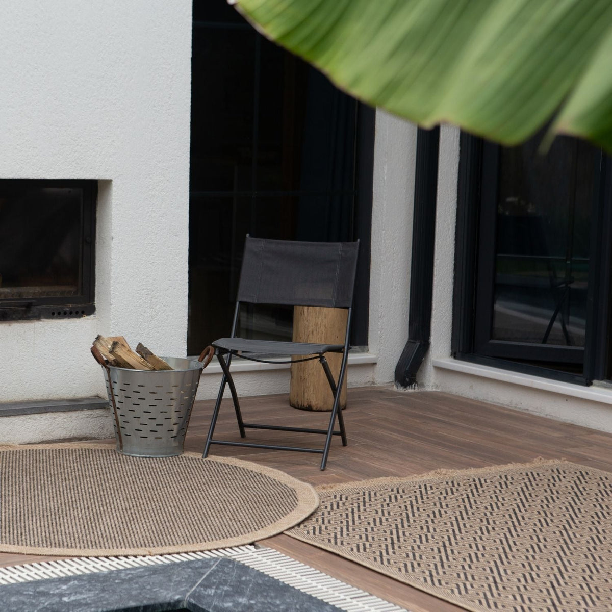 Nature Outdoor Rug Blue | 5300B