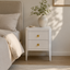 Abberley Bedside - White