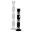 Candle holder Jessy black small