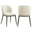 Dining chair Gandy biscotti fire retardant