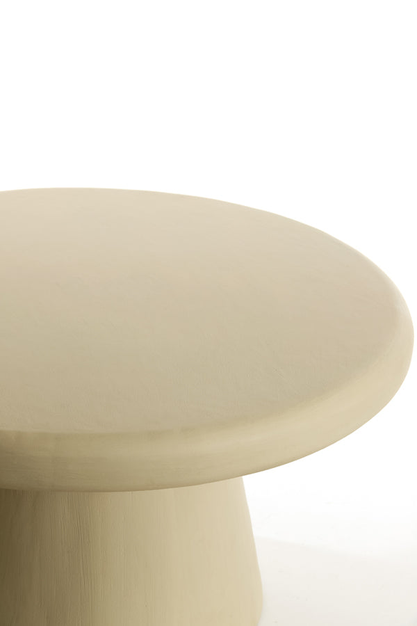 Coffee table 70x38 cm KULONA beige