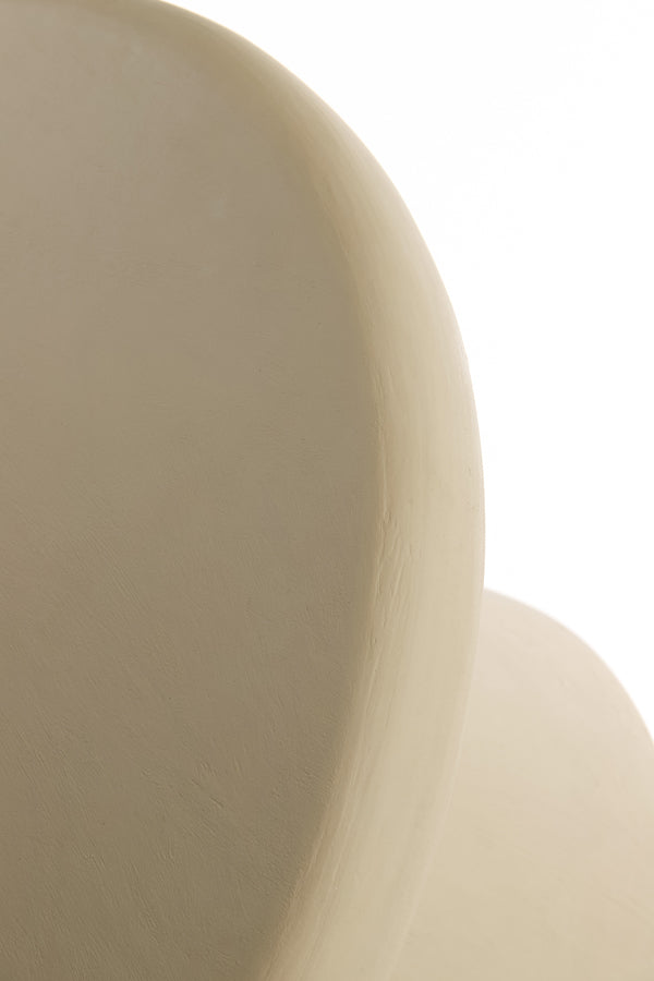 Coffee table 70x38 cm KULONA beige