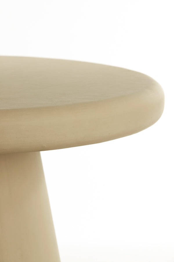 Coffee table 70x38 cm KULONA beige