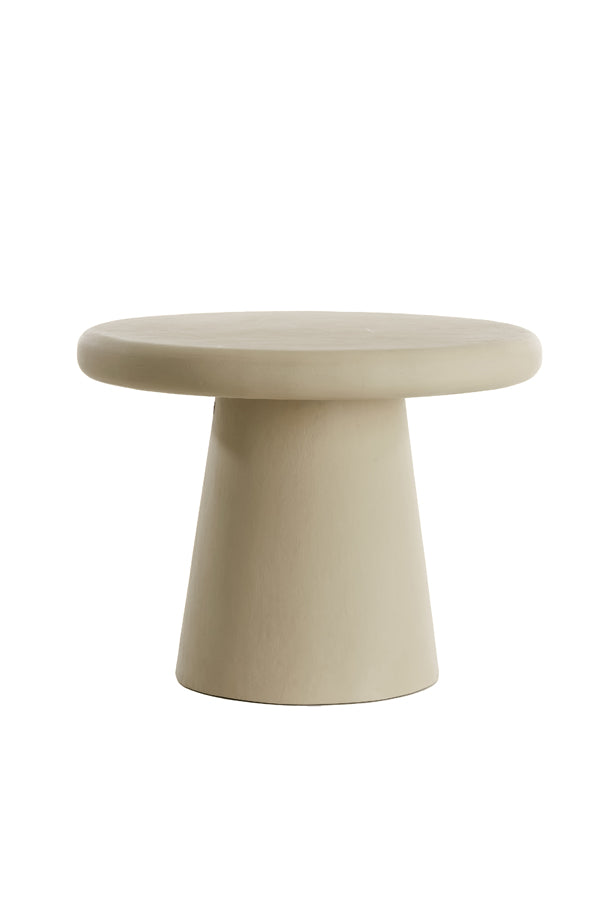Coffee table 60x45 cm KULONA beige