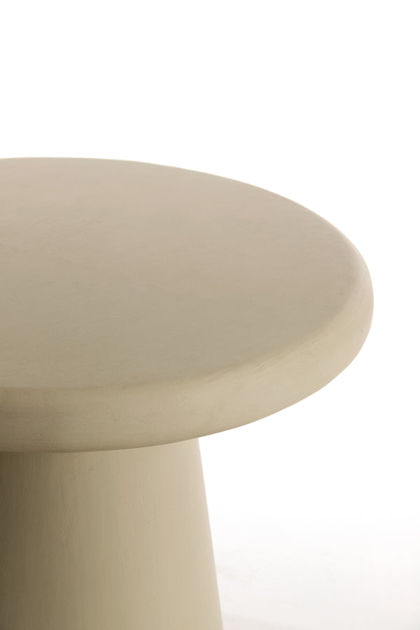 Coffee table 60x45 cm KULONA beige