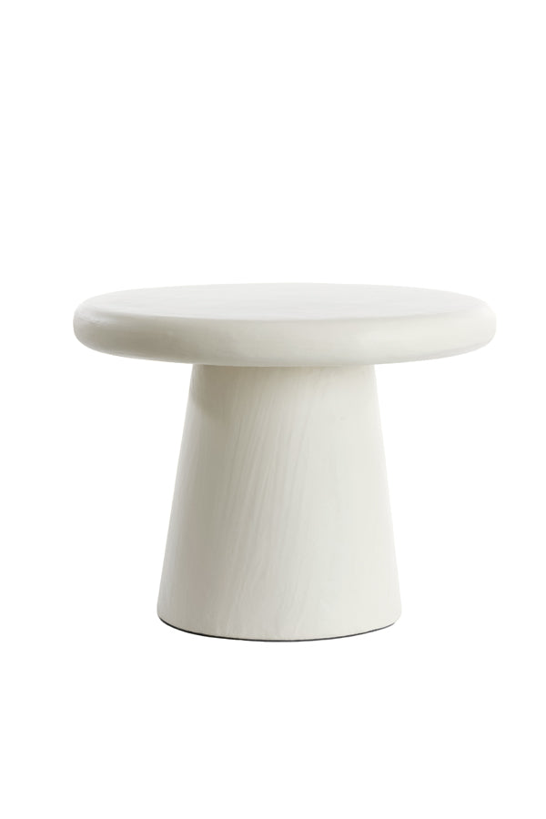 Coffee table 60x45 cm KULONA cream