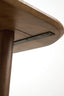 Dining table 220x100x76 cm AYMARA acacia wood dark brown
