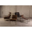 Hoxton Dark Brown Leather Lounge Chair