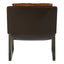 Hoxton Light Brown Leather Lounge Chair