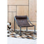 Hoxton Brown Leather Sling Chair