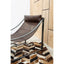 Hoxton Brown Leather Sling Chair