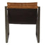 Hoxton Light Brown Leather Sling Chair