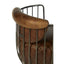 Hoxton Brown Leather Swivel Chair
