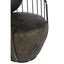 Hoxton Dark Grey Leather Swivel Chair