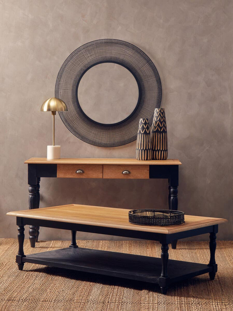 Trento Circular Wall Mirror