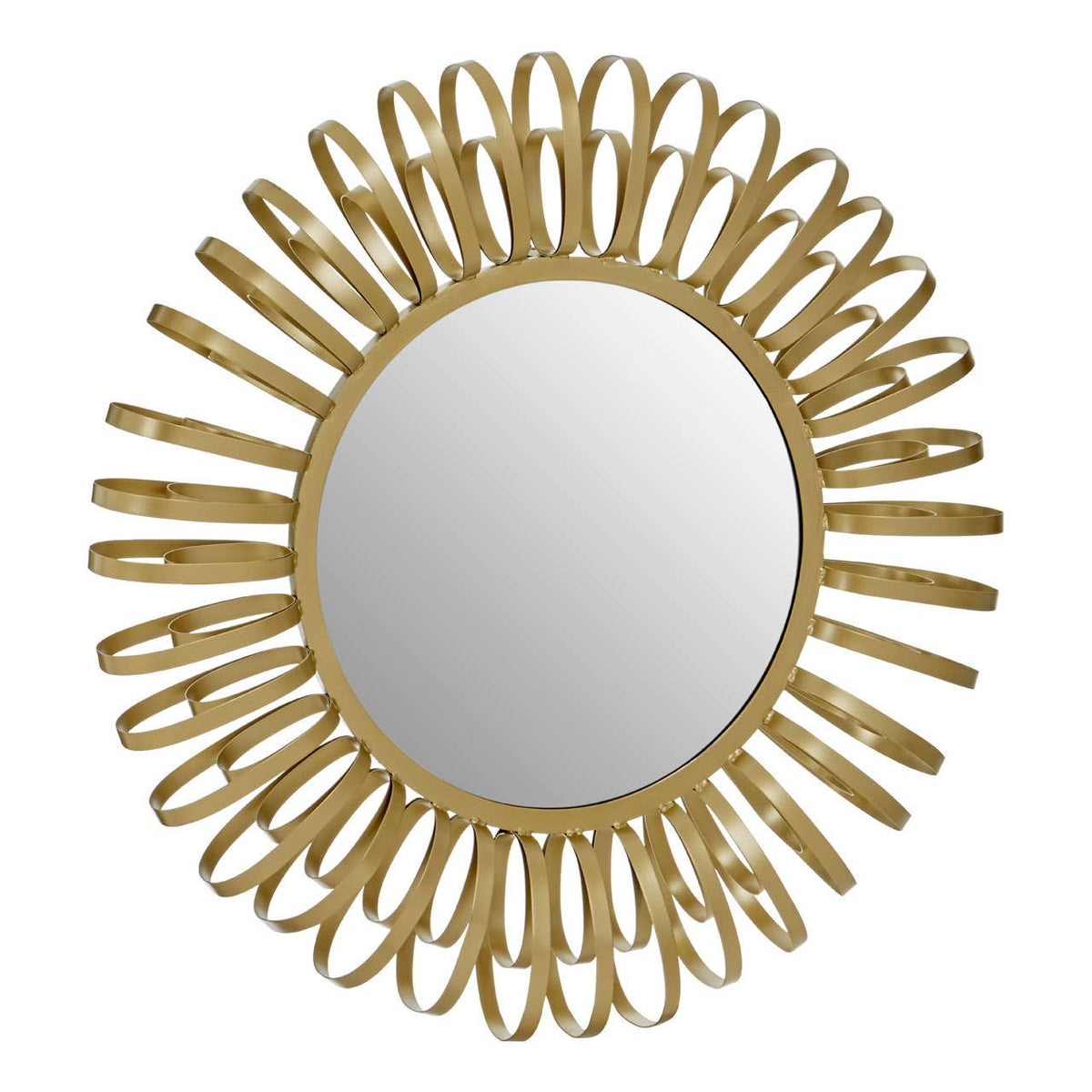 Trento Multi Ring Design Wall Mirror