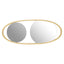 Villi Large Oval Wall Mirror