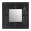 Sabari Black Finish Square Wall Mirror
