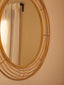 Trento Antique Gold Round Wall Mirror