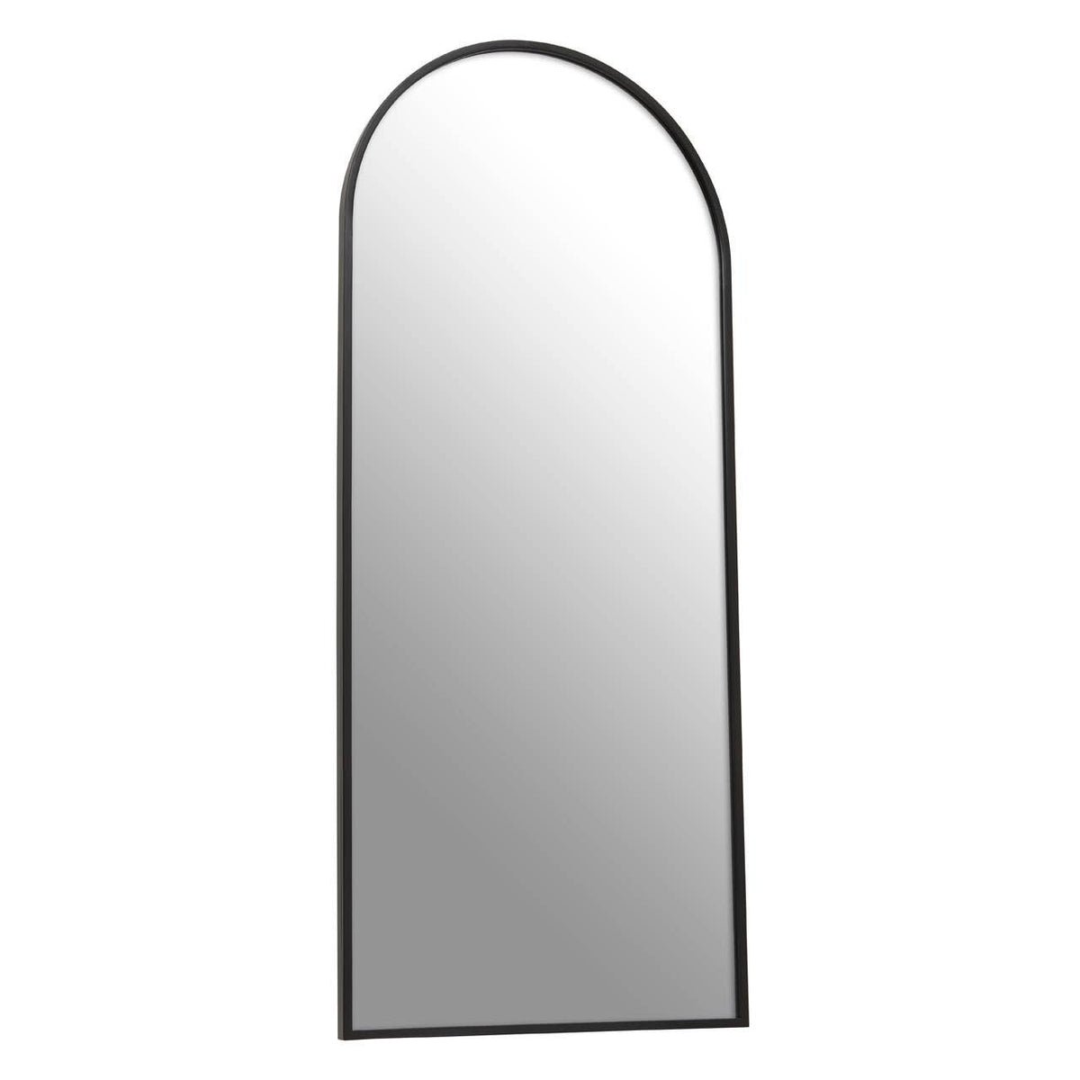 Descartes Black Frame Wall Mirror