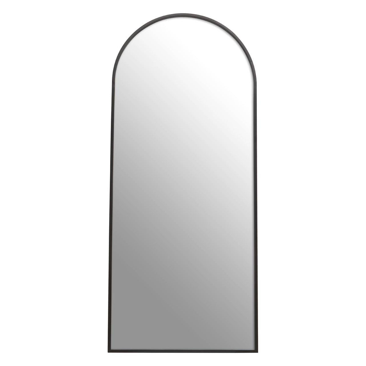 Descartes Black Frame Wall Mirror