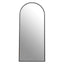 Descartes Black Frame Wall Mirror