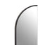 Descartes Black Frame Wall Mirror
