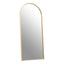 Descartes Gold Finish Wall Mirror