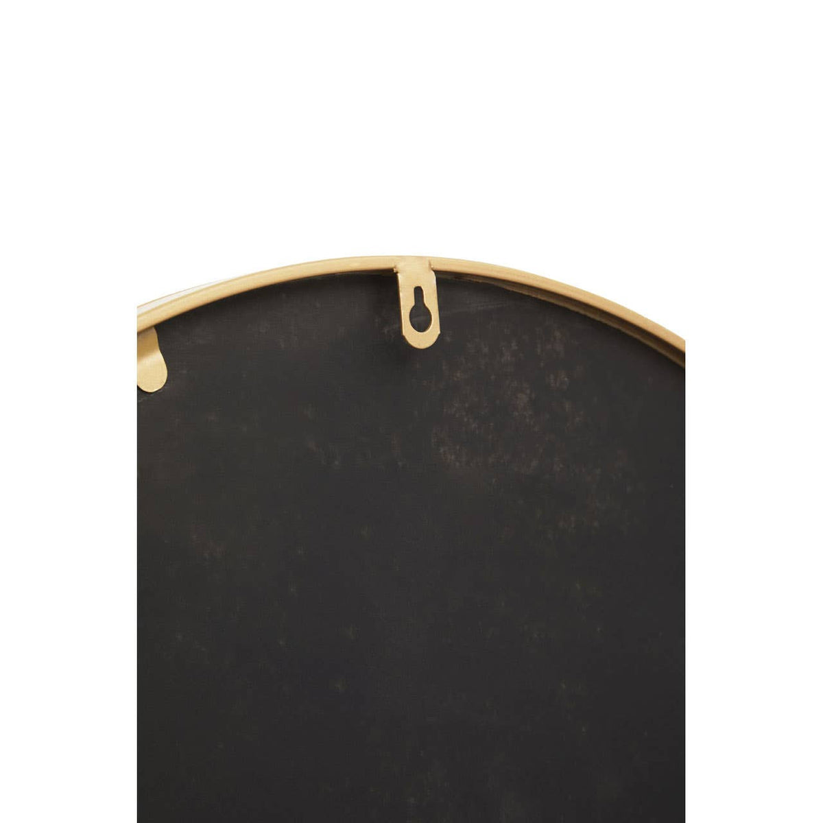 Descartes Gold Finish Wall Mirror