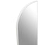 Descartes Silver Finish Wall Mirror