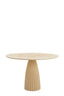 Dining table 120x78 cm VEGLIA matt sand+light brown spotted