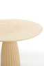 Dining table 120x78 cm VEGLIA matt sand+light brown spotted