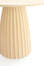 Dining table 120x78 cm VEGLIA matt sand+light brown spotted