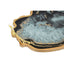 Celina Black And Gold Agate Tray