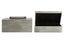 Cardona Set of Two Grey Shagreen Effect Trinket Boxes