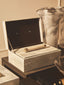 Cardona Set of Two Grey Shagreen Effect Trinket Boxes