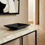 Cardona Black Shagreen Effect Trinket Dish