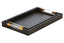 Cardona Set Of Two Black Shagreen Effect Trays