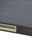Cardona Set Of Two Hexagonal Blue Shagreen Effect Trays