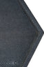 Cardona Set Of Two Hexagonal Blue Shagreen Effect Trays