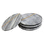 Kira Set of Four Grey Marble Coasters