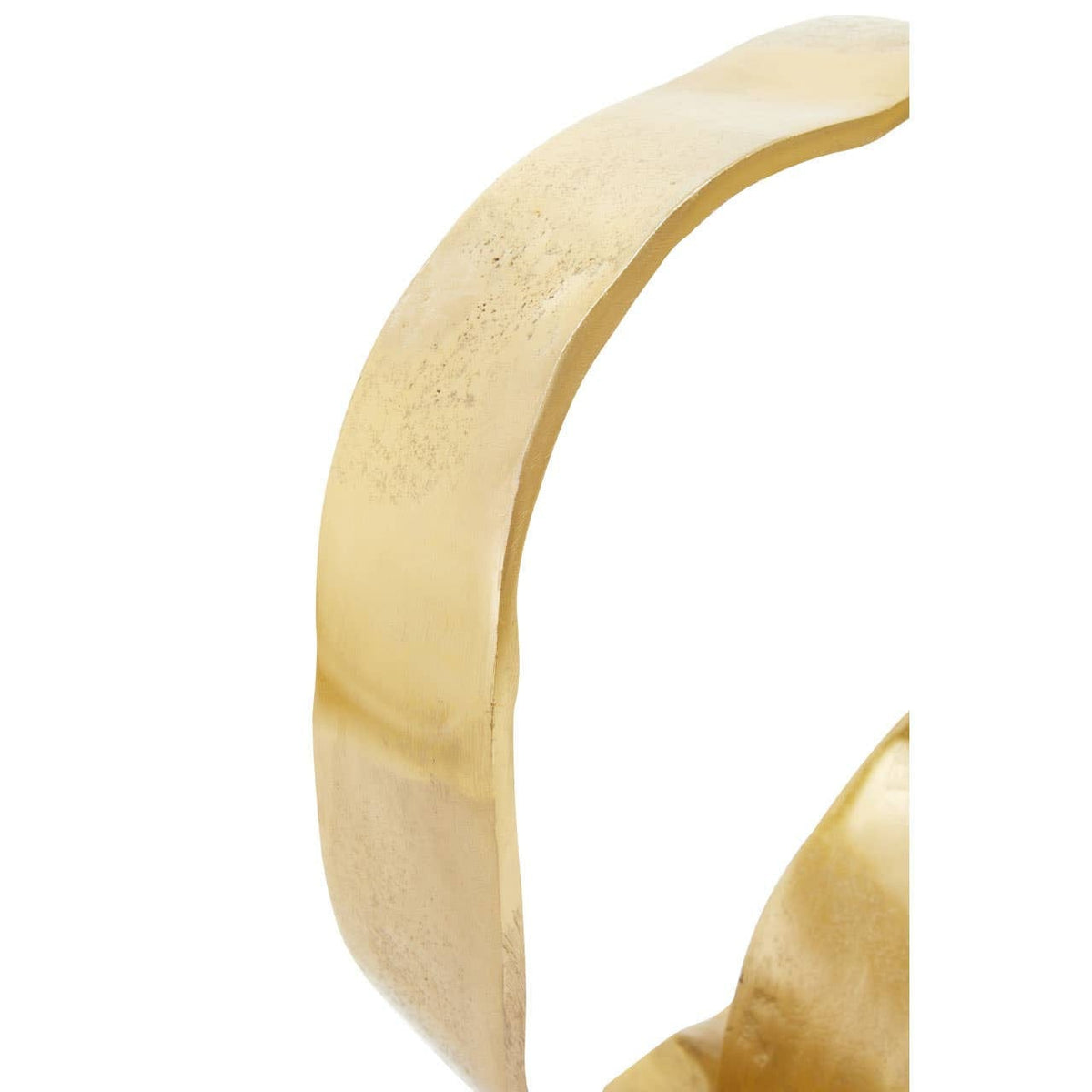 Hamilton Interiors Accessories Prato Gold Finish Twist Sculpture House of Isabella UK