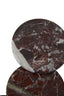 Salmo Set of Four Red Marble Coasters