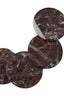 Salmo Set of Four Red Marble Coasters